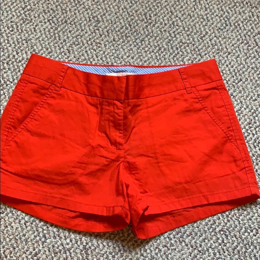 Jcrew chino shorts size 2